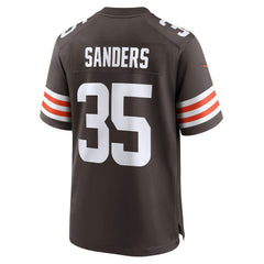 Raheim Sanders Cleveland Browns Team Game Jersey - Brown