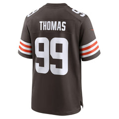 Cameron Thomas Cleveland Browns Team Game Jersey - Brown