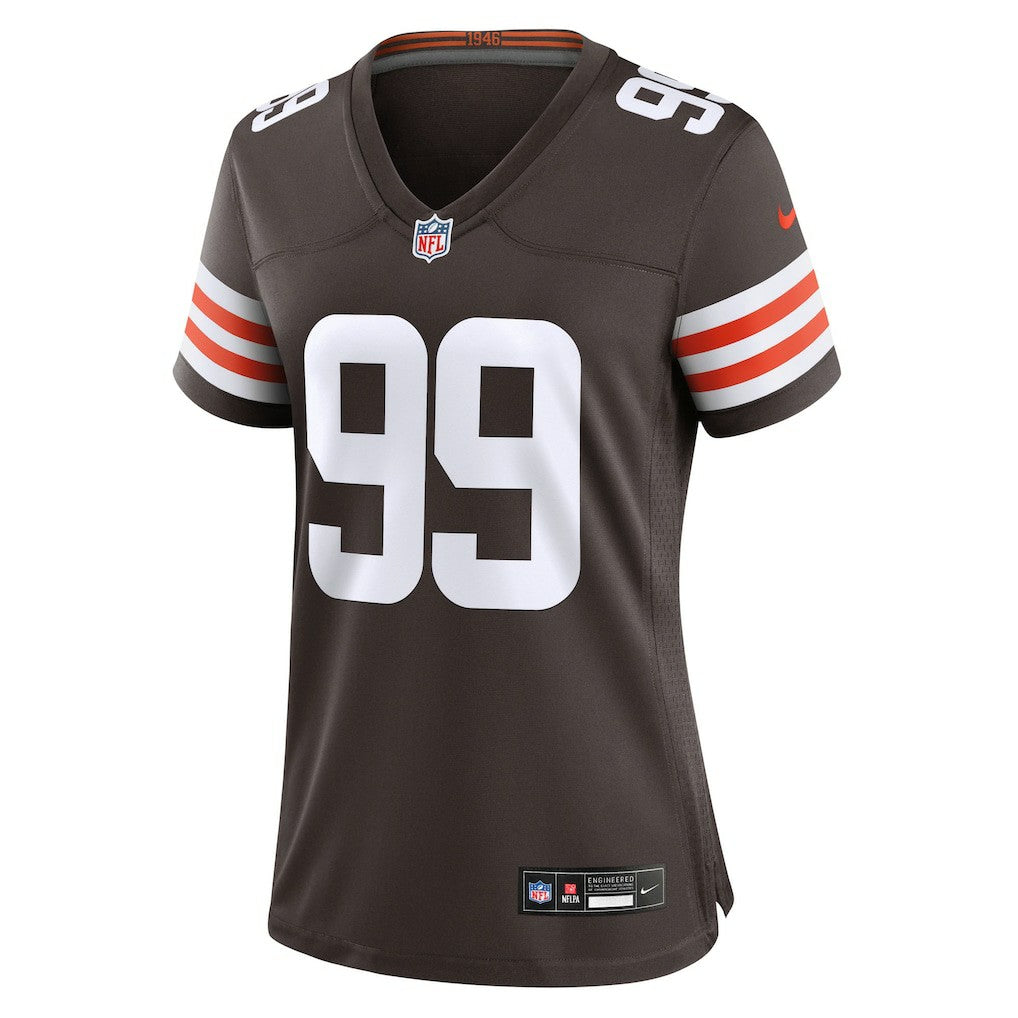 Cameron Thomas Cleveland Browns Women's Team Game Jersey - Brown