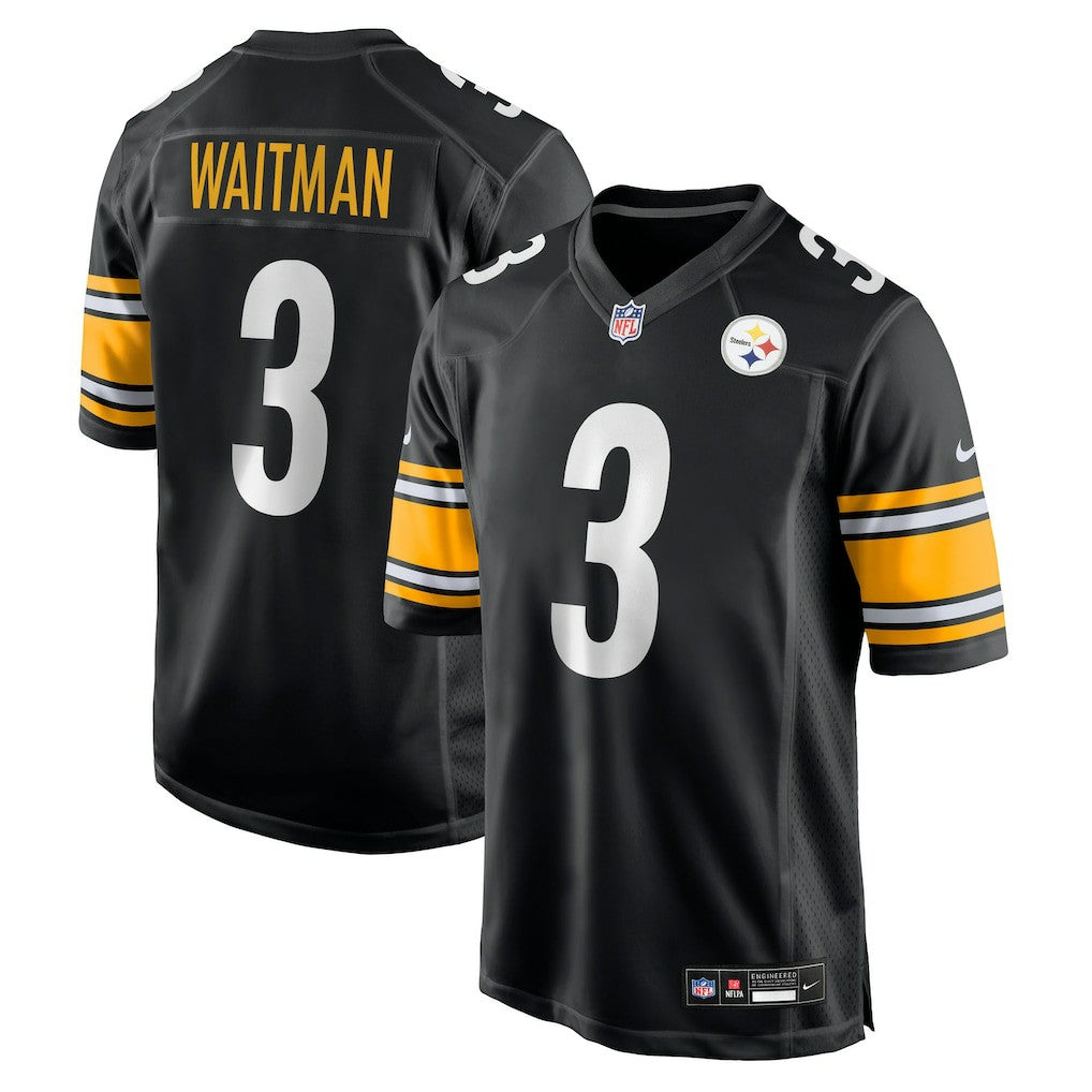 Corliss Waitman Pittsburgh Steelers Team Game Jersey - Black
