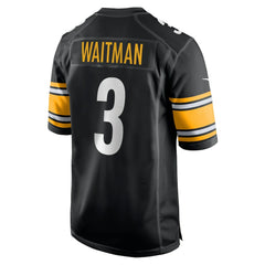 Corliss Waitman Pittsburgh Steelers Team Game Jersey - Black