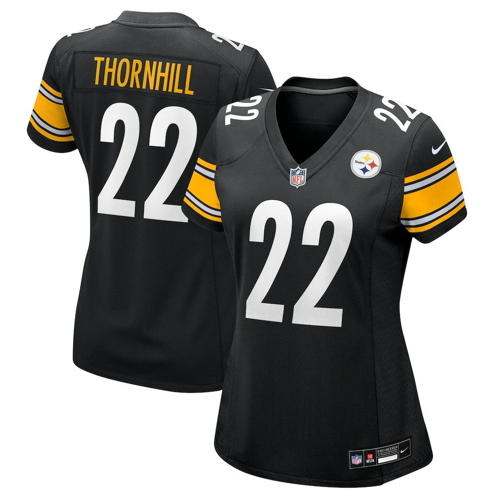 Juan Thornhill Pittsburgh Steelers Women's Team Game Jersey - Black