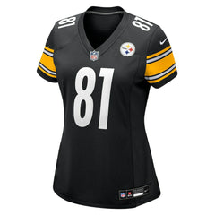 Jonnu Smith Pittsburgh Steelers Women's Team Game Jersey - Black