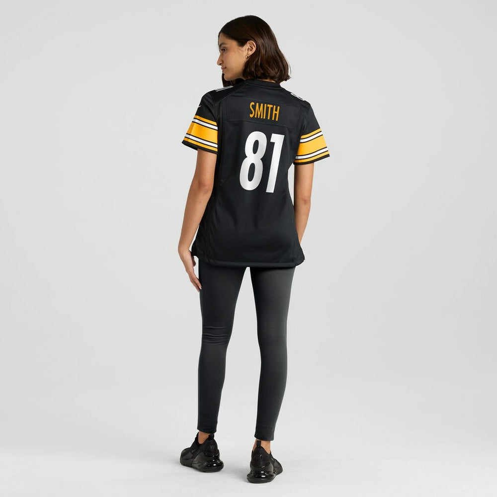 Jonnu Smith Pittsburgh Steelers Women's Team Game Jersey - Black
