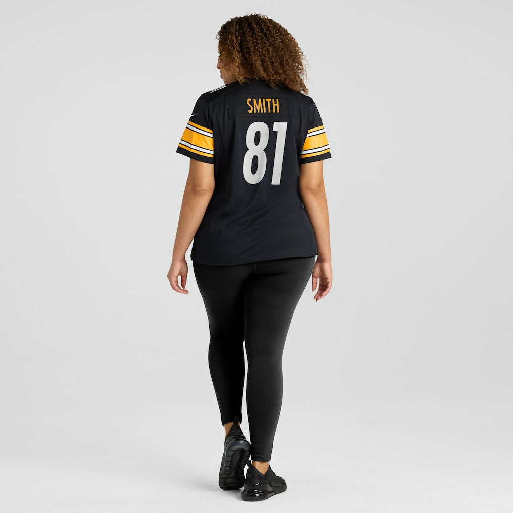 Jonnu Smith Pittsburgh Steelers Women's Team Game Jersey - Black