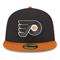 Philadelphia Flyers New Era Core Logo Two-Tone 59FIFTY Fitted Hat Black
