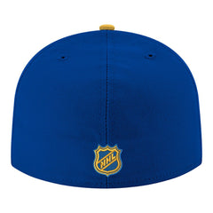 Buffalo Sabres New Era Core Logo Two-Tone 59FIFTY Fitted Hat Royal