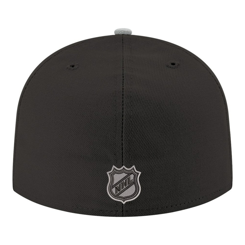 Los Angeles Kings New Era Core Logo Two-Tone 59FIFTY Fitted Hat Black