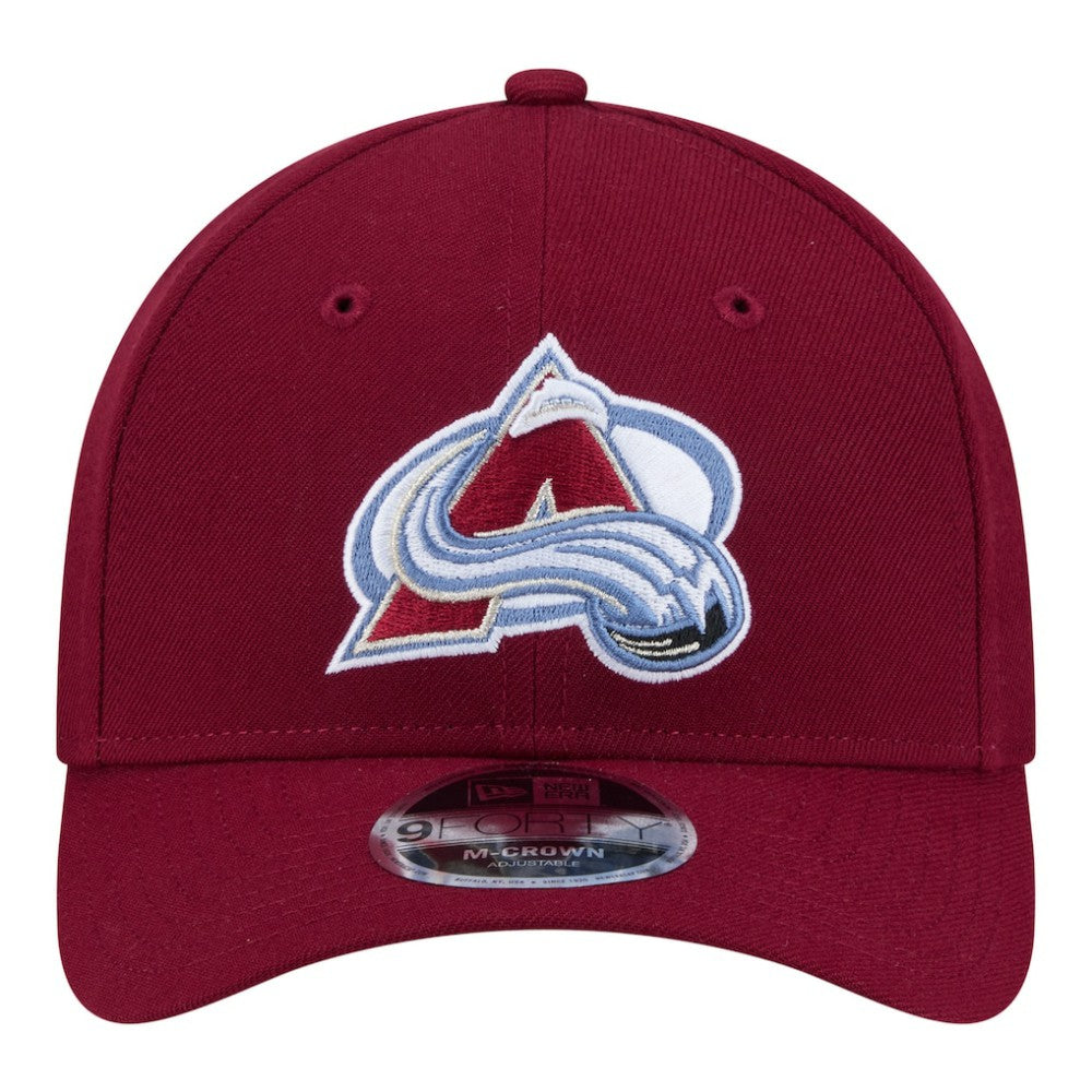 Colorado Avalanche New Era 9FORTY M-Crown Adjustable Hat Burgundy