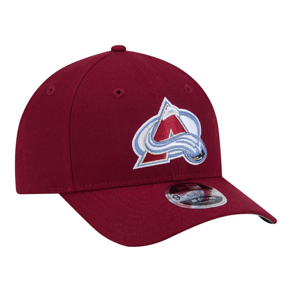 Colorado Avalanche New Era 9FORTY M-Crown Adjustable Hat Burgundy
