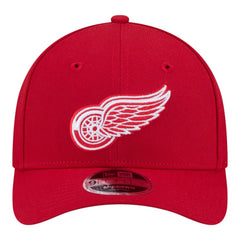 Detroit Red Wings New Era COOLERA 9FORTY M-Crown Adjustable Hat Red