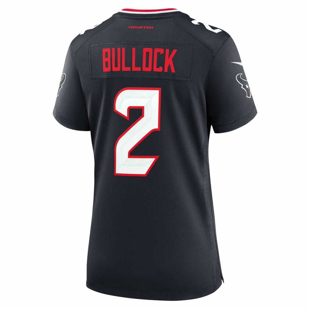 Calen Bullock Houston Texans Women's Team Game Jersey - Navy