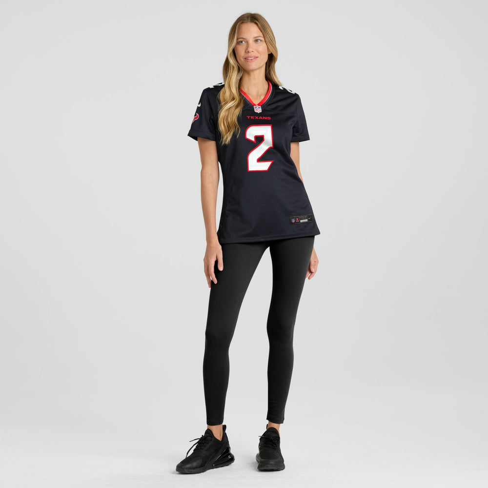 Calen Bullock Houston Texans Women's Team Game Jersey - Navy