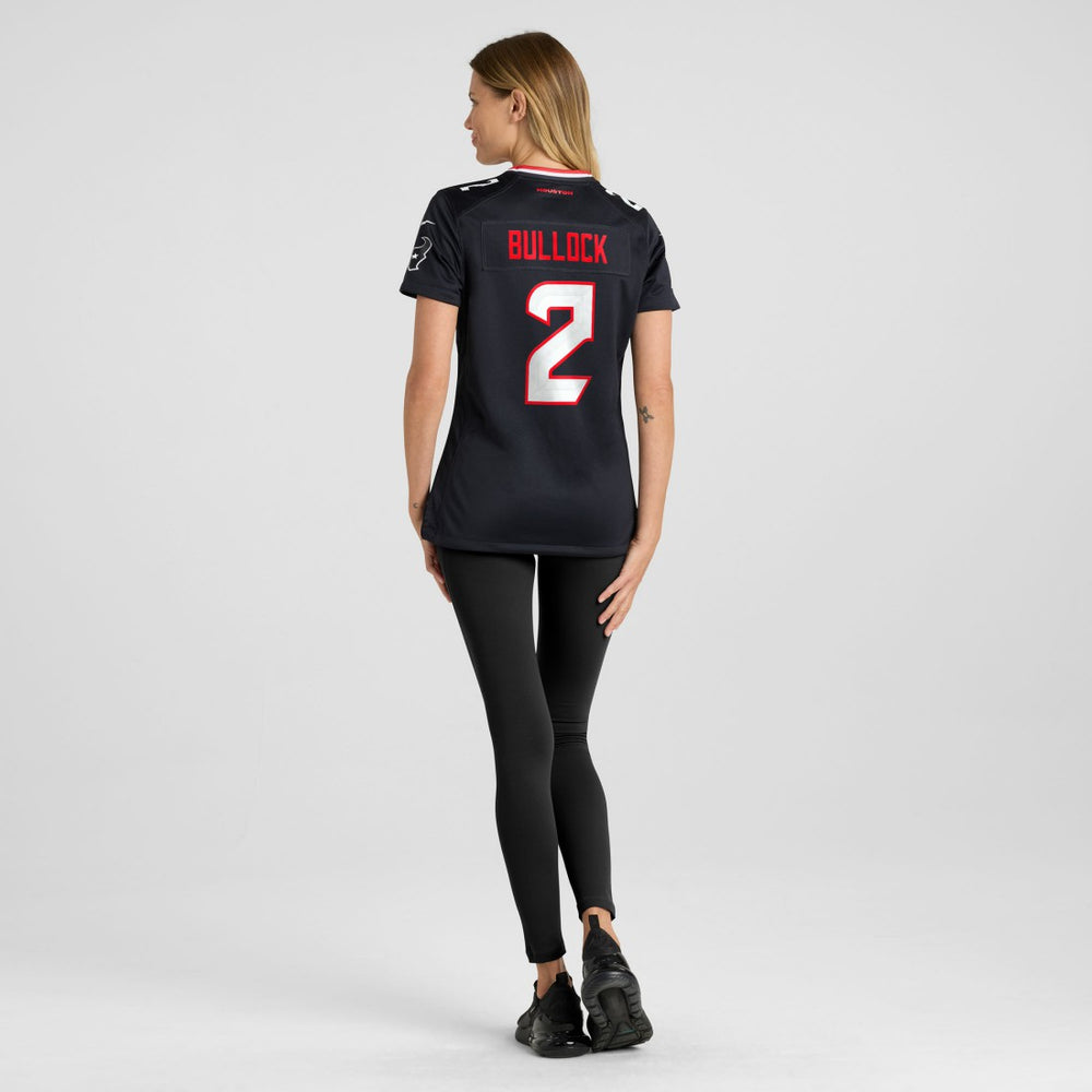 Calen Bullock Houston Texans Women's Team Game Jersey - Navy