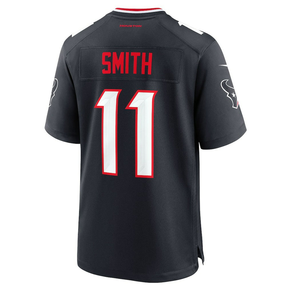 Tremon Smith Houston Texans Team Game Jersey - Navy