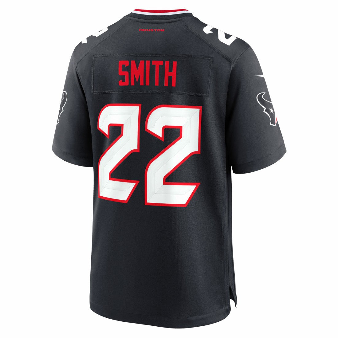 Jaylin Smith Houston Texans Team Game Jersey - Navy