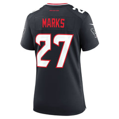 Woody Marks Houston Texans Women's Team Game Jersey - Navy