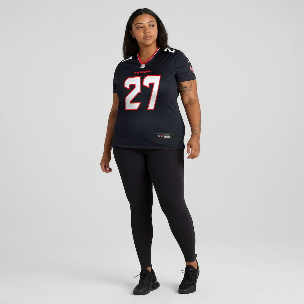 Woody Marks Houston Texans Women's Team Game Jersey - Navy