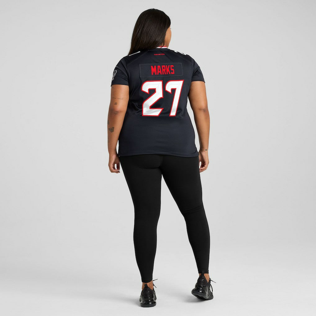 Woody Marks Houston Texans Women's Team Game Jersey - Navy