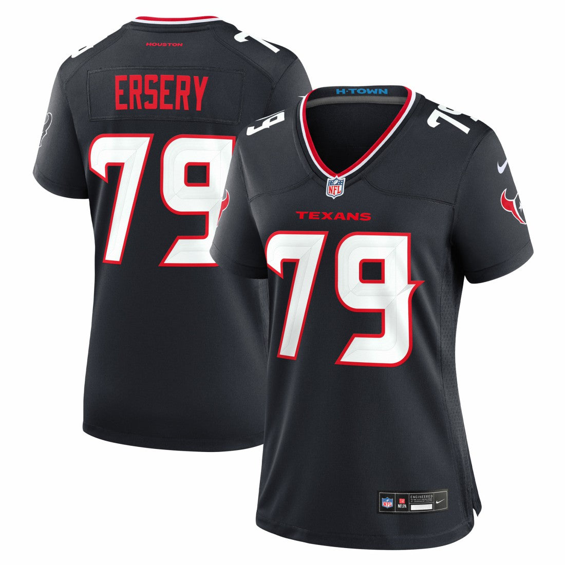 Aireontae Ersery Houston Texans Women's Team Game Jersey - Navy
