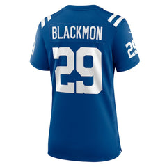 Mekhi Blackmon Indianapolis Colts Women's Team Game Jersey - Royal