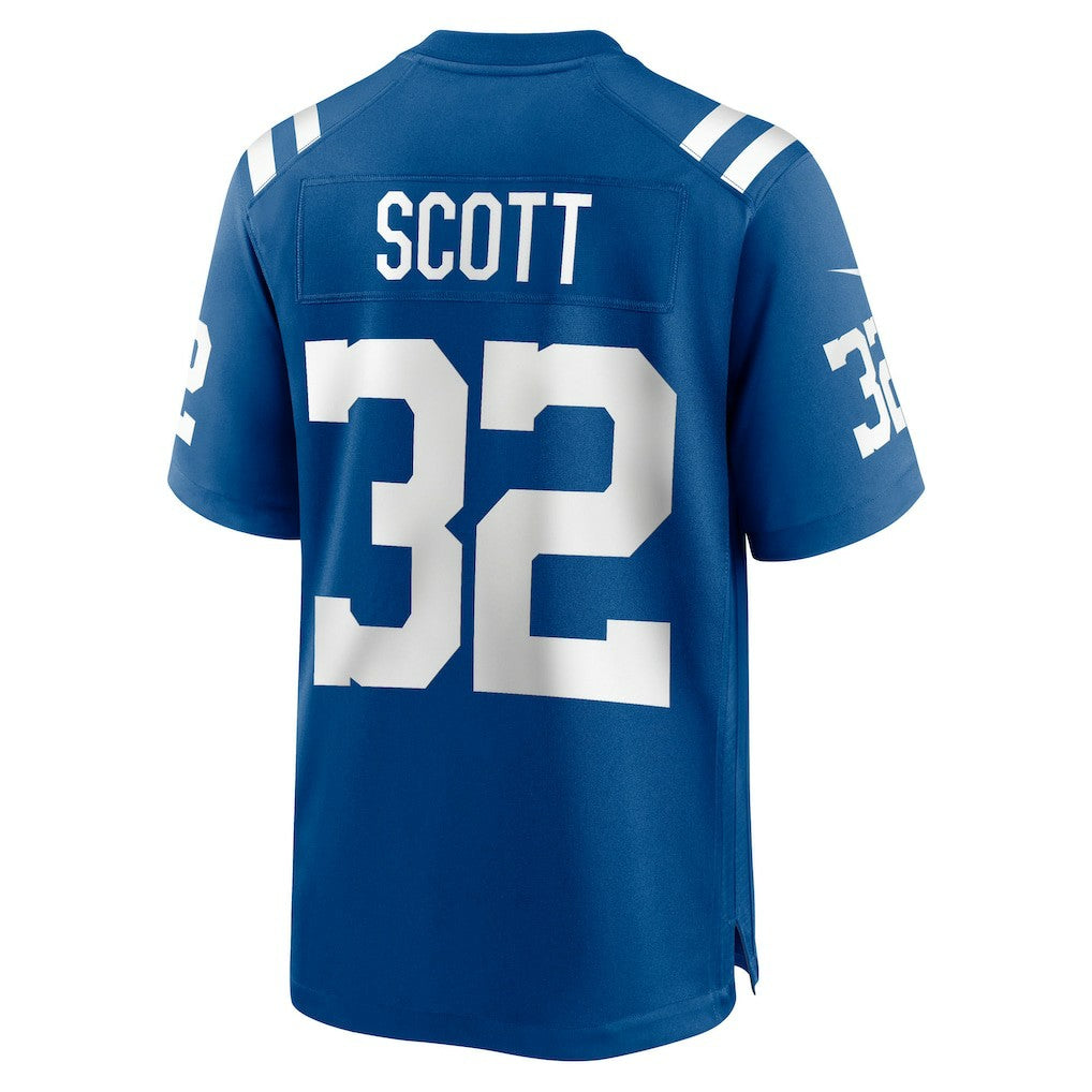 Daniel Scott Indianapolis Colts Team Game Jersey - Royal
