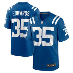 Johnathan Edwards Indianapolis Colts Team Game Jersey - Royal