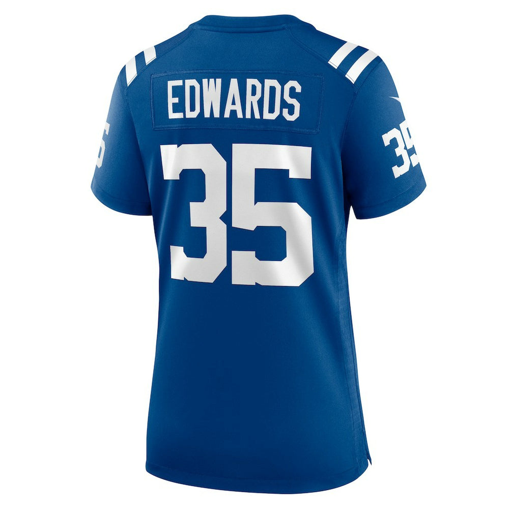 Johnathan Edwards Indianapolis Colts Women's Team Game Jersey - Royal