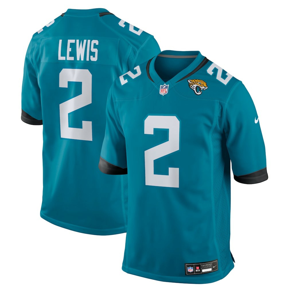 Jourdan Lewis Jacksonville Jaguars Team Game Jersey - Teal