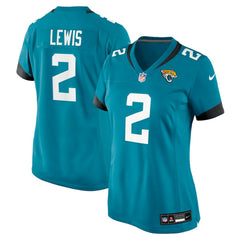 Jourdan Lewis Jacksonville Jaguars Women's Team Game Jersey - Teal