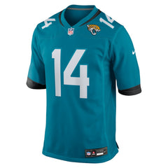 Nick Mullens Jacksonville Jaguars Team Game Jersey - Teal