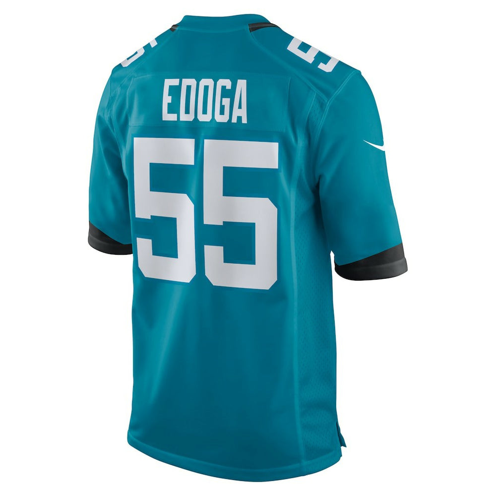 Chuma Edoga Jacksonville Jaguars Team Game Jersey - Teal
