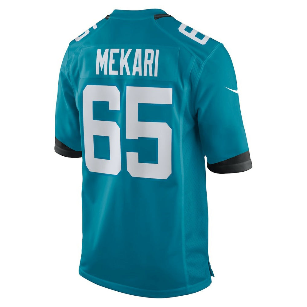 Patrick Mekari Jacksonville Jaguars Team Game Jersey - Teal