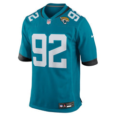 Danny Striggow Jacksonville Jaguars Team Game Jersey - Teal