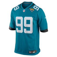 Austin Johnson Jacksonville Jaguars Team Game Jersey - Teal