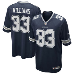 Javonte Williams Dallas Cowboys Team Game Jersey - Navy
