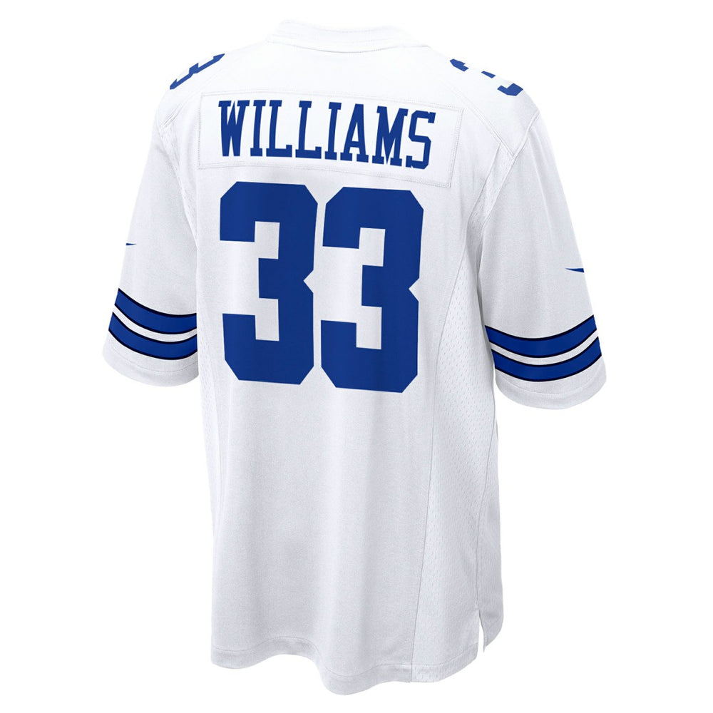 Javonte Williams Dallas Cowboys Game Jersey - White