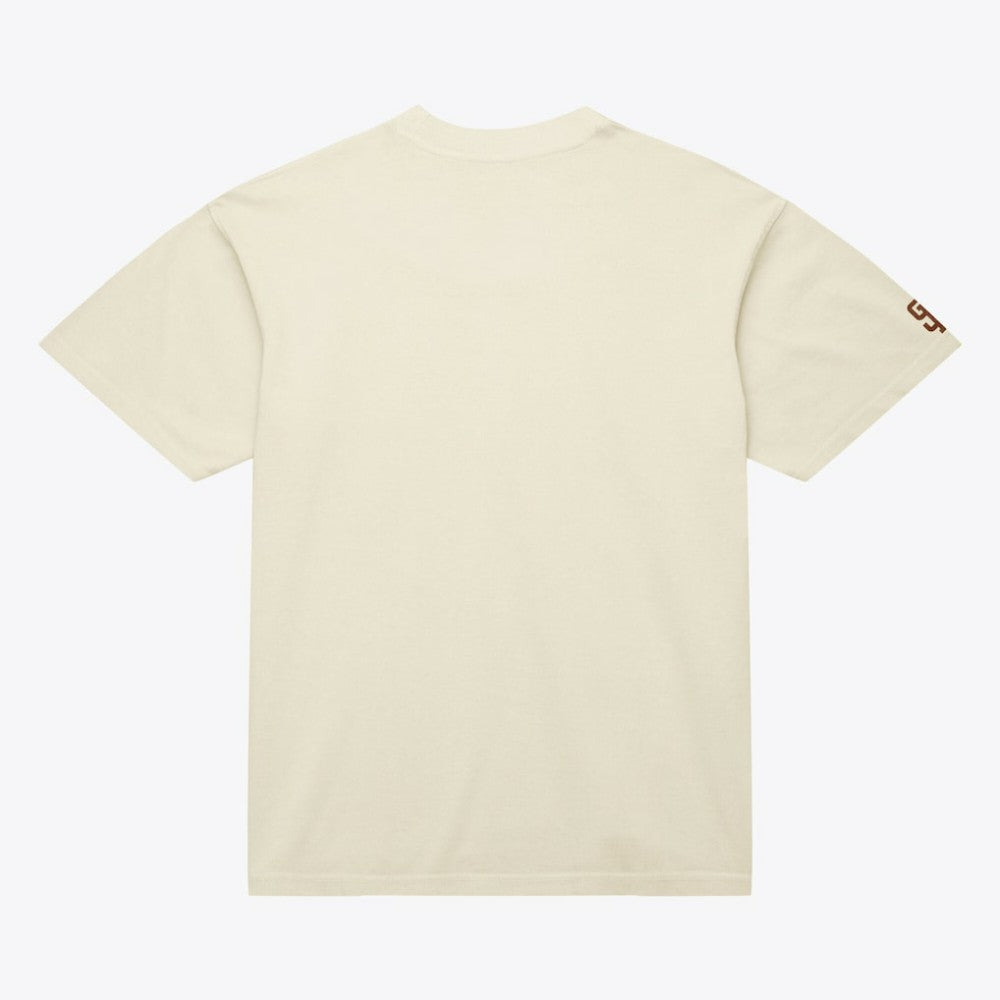 Tony Gwynn San Diego Padres Cooperstown Collection Throwback Name & Number T-Shirt Cream | Mitchell & Ness