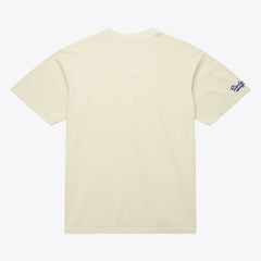 Fernando Valenzuela Los Angeles Dodgers Cooperstown Collection Throwback Name & Number T-Shirt Cream | Mitchell & Ness
