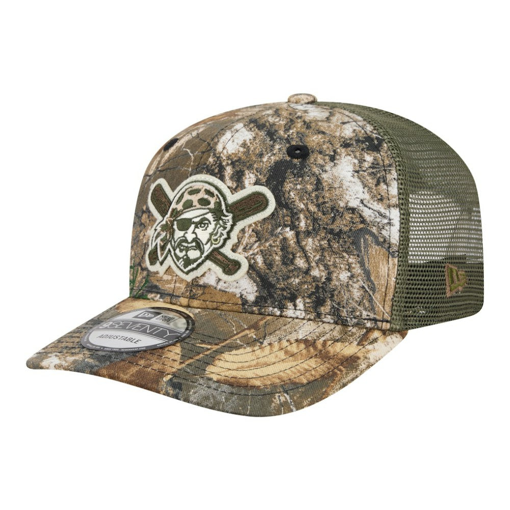 Pittsburgh Pirates Realtree 9SEVENTY Adjustable Hat Camo | New Era