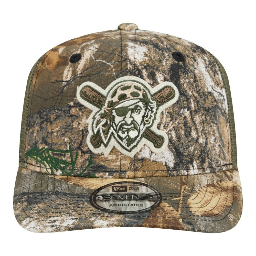 Pittsburgh Pirates Realtree 9SEVENTY Adjustable Hat Camo | New Era