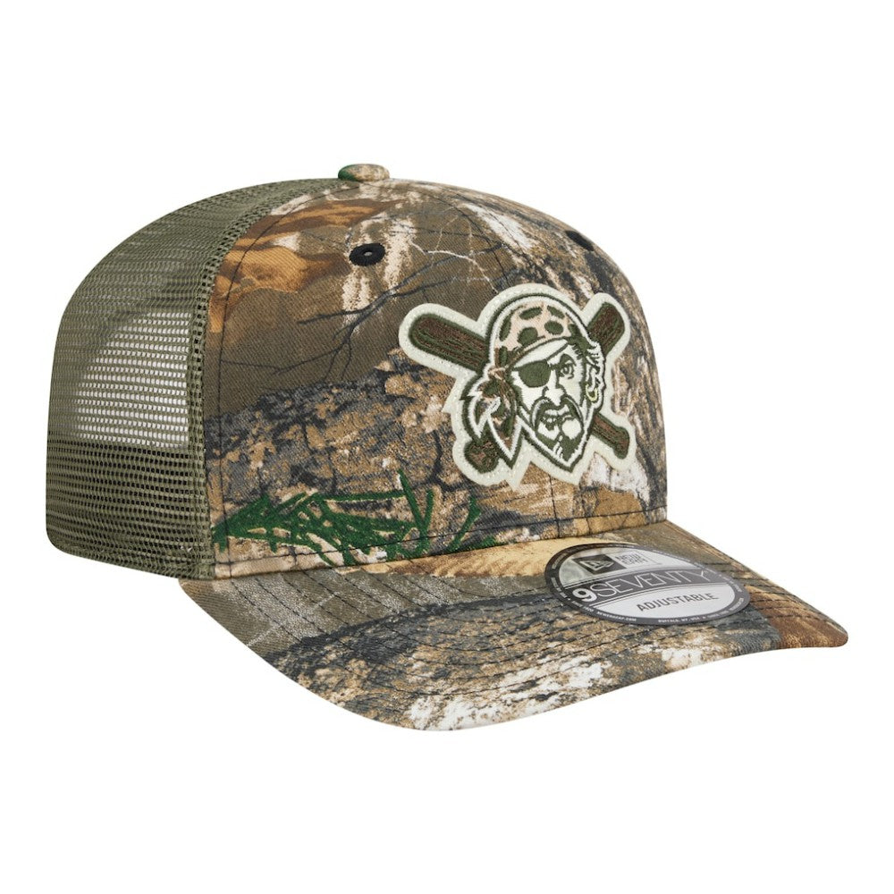 Pittsburgh Pirates Realtree 9SEVENTY Adjustable Hat Camo | New Era