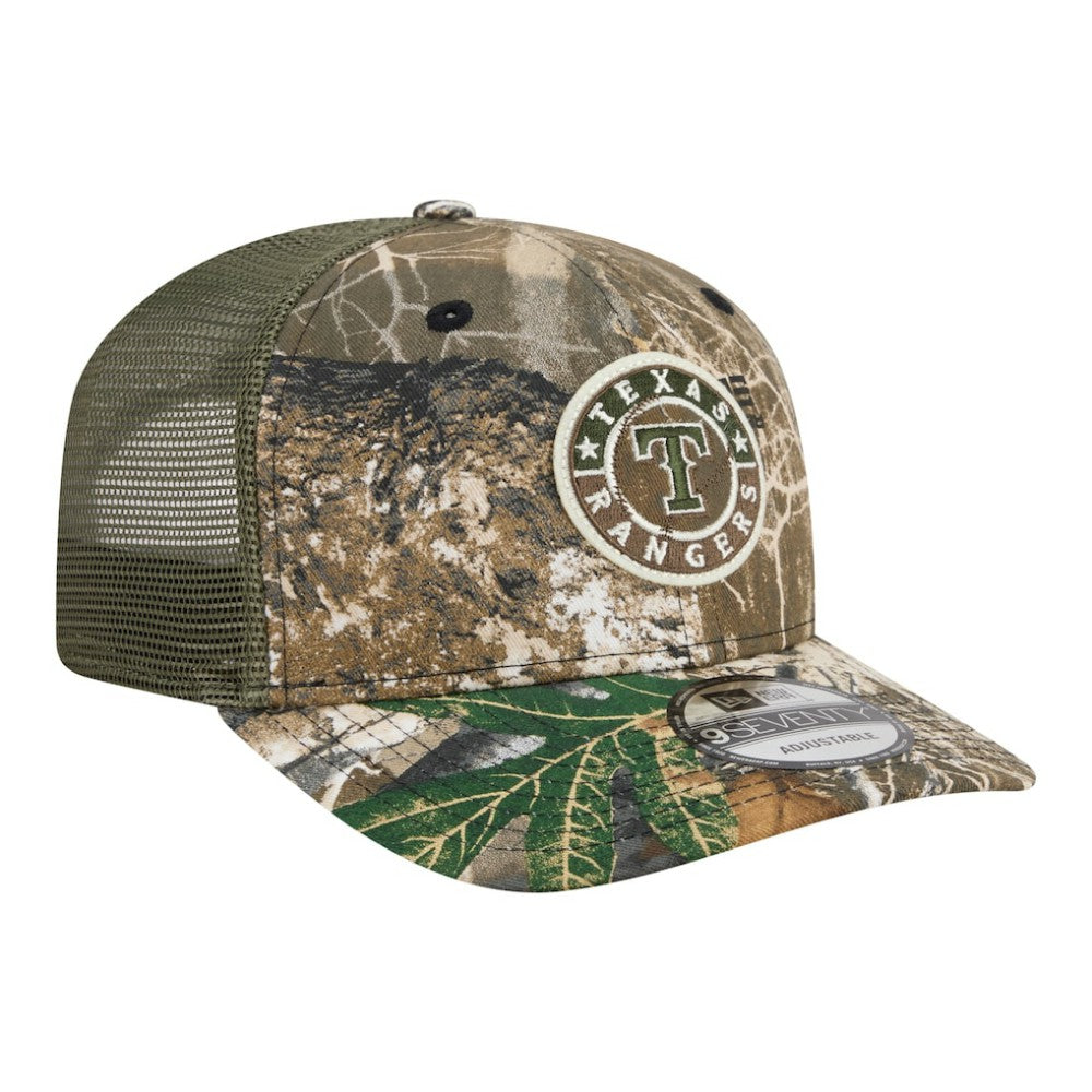 Texas Rangers Realtree 9SEVENTY Adjustable Hat Camo | New Era
