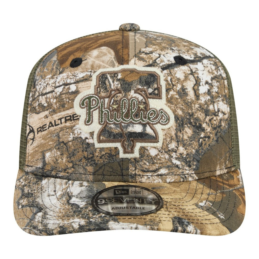 Philadelphia Phillies Realtree 9SEVENTY Adjustable Hat Camo | New Era