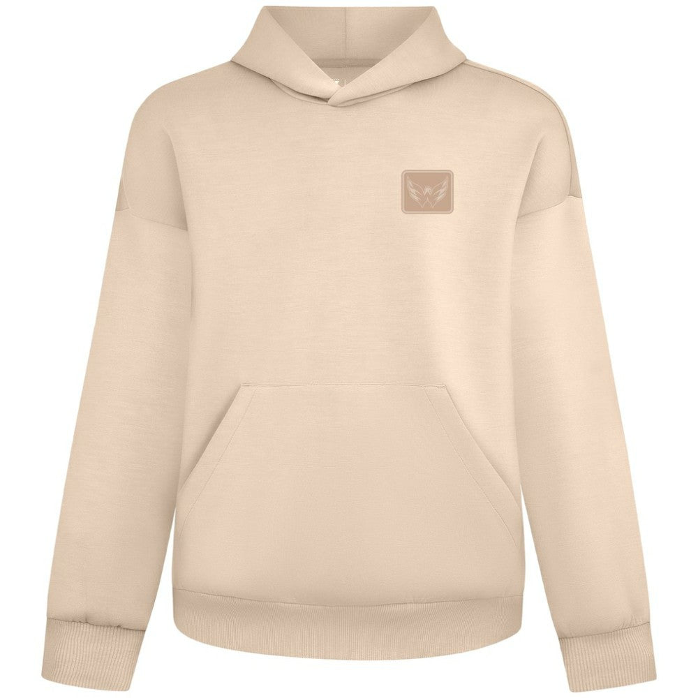 Washington Capitals Levelwear Unisex Tri-Blend Luxe Signature Hoodie Khaki