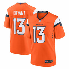Pat Bryant Denver Broncos Team Game Jersey - Orange