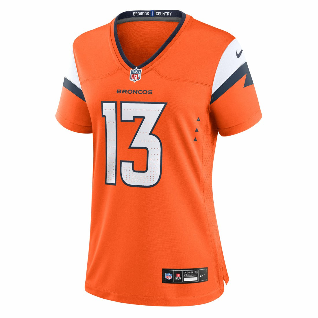 Pat Bryant Denver Broncos Women's Team Game Jersey - Orange