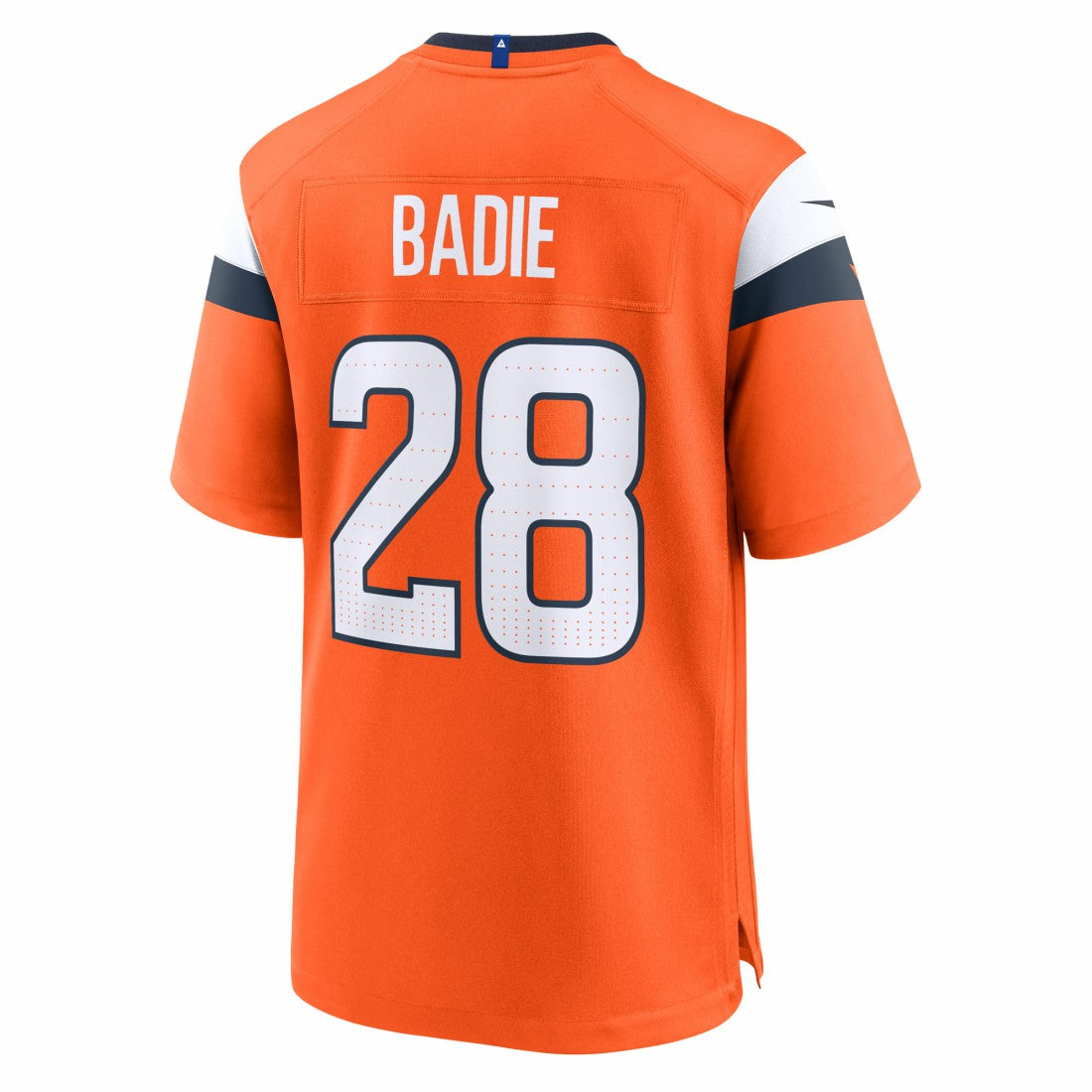 Tyler Badie Denver Broncos Team Game Jersey - Orange