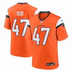 Karene Reid Denver Broncos Team Game Jersey - Orange