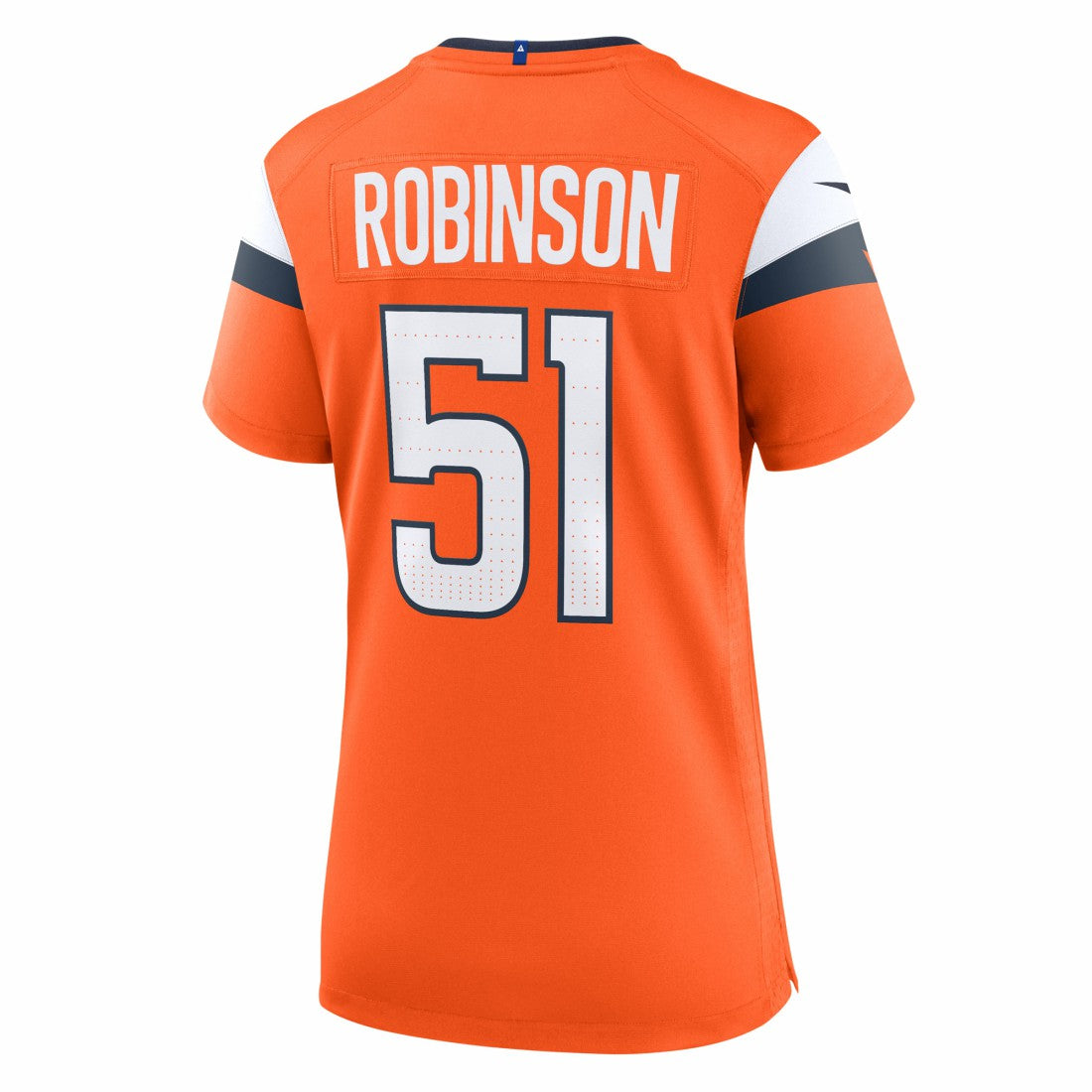Que Robinson Denver Broncos Women's Team Game Jersey - Orange